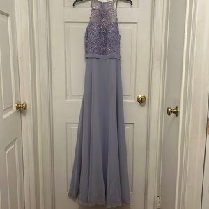 MORI LEE BRIDESMAID DRESS, SIZE 8, LAVENDER